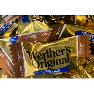 Werther’s chocolate sin azúcar,bolsa 250grs